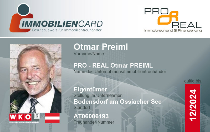 Immobilien Card